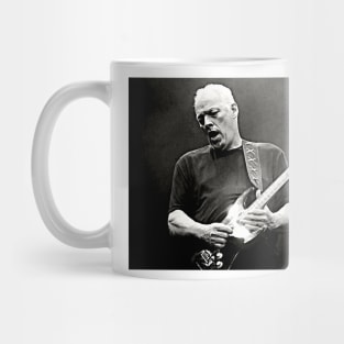 David Art Print Guitarist Progressive Rock Psychedelic Rock Classic Rock Mug